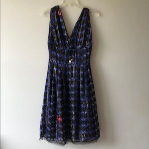 Halloween theme dress with cat detail